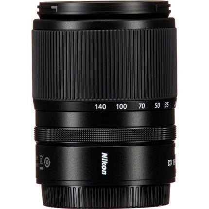 Nikon NIKKOR Z DX 18-140mm f/3.5-6.3 VR Lente con estabilizador y filtro UV 62mm
