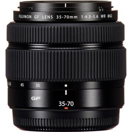 FUJIFILM GF 35-70mm f4.5-5.6 WR Zoom Medio Formato con Filtro UV 62mm