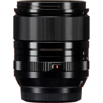 FUJIFILM XF 33mm f/1.4 R LM WR Lente APS-C 50mm f/1.4-16 distancia 11.8"