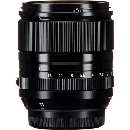 FUJIFILM XF 33mm f/1.4 R LM WR Lente APS-C 50mm f/1.4-16 distancia 11.8"