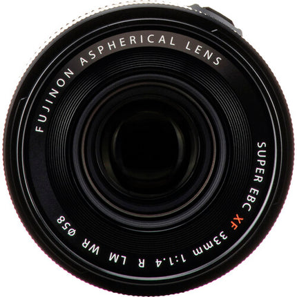 FUJIFILM XF 33mm f/1.4 R LM WR Lente APS-C 50mm f/1.4-16 distancia 11.8"