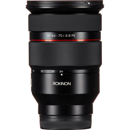 Rokinon 24-70mm f2.8 Lente Zoom para Sony E Full Frame f2.8-f22