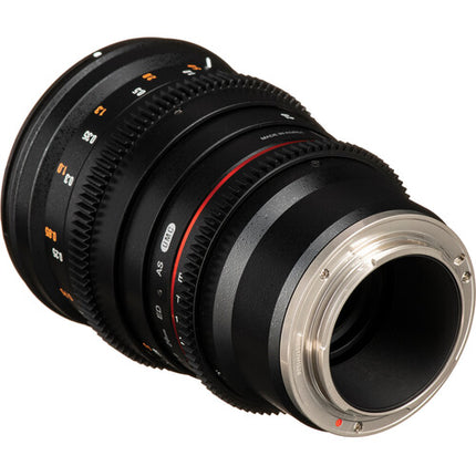 Rokinon 20mm T1.9 Objetivo Cine para Sony E ángulo 94.8° y cobertura Full-Frame