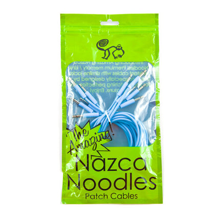 Cre8audio Nazca Noodles Cables Patch Eurorack Baby Blue 5-Pack 3.3 ft
