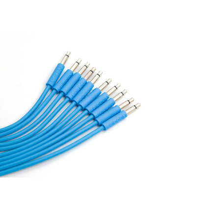 Cre8audio Nazca Noodles Cables de Parche Eurorack Baby Blue 5-Pack 1.6' 3.5mm TS