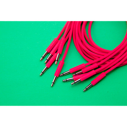 Cre8audio Nazca Noodles cables de parche Eurorack 3.5mm TS 9.8 pies 2 unidades rosa