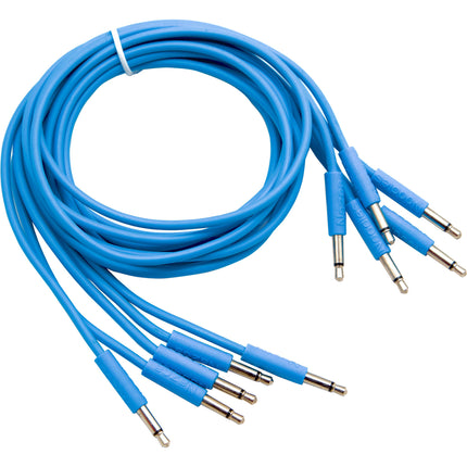 Cre8audio Nazca Noodles Cables Patch Eurorack Baby Blue 5-Pack 3.3 ft