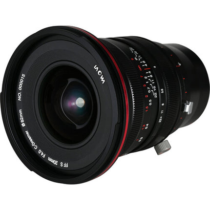 Venus Optics Laowa 20mm f4 Zero-D Objetivo Shift para Sony E Full Frame +/-11mm y Rotación 360°