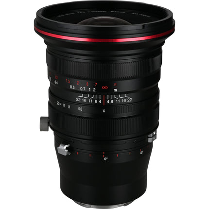 Venus Optics Laowa 20mm f4 Zero-D Objetivo Shift para Sony E Full Frame +/-11mm y Rotación 360°
