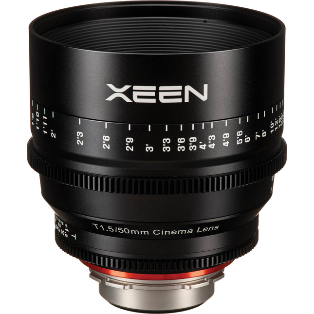 Rokinon Xeen 50mm T1.5 Lente para Montura PL Full Frame 11 Láminas
