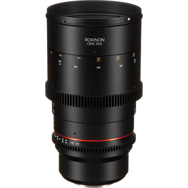 Rokinon 135mm T2.2 DSX Objetivo de Cine para FUJIFILM X Foco Manual Iris de 9 Palas