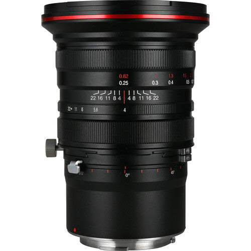 Venus Optics Laowa 20mm f/4 Zero-D objetivo shift Canon RF con 11mm y círculo de imagen 65mm