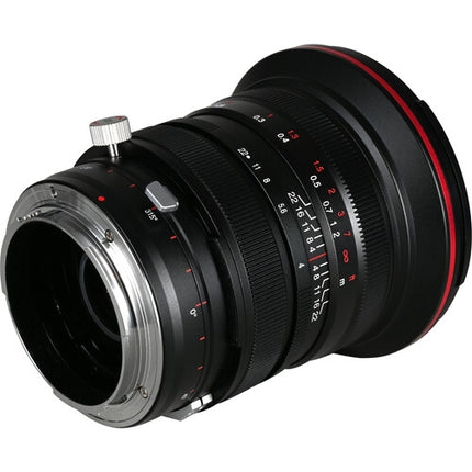 Venus Optics Laowa 20mm f4 Zero-D objetivo Shift para Canon EF con apertura f4 a f22 y desplazamiento ±11mm