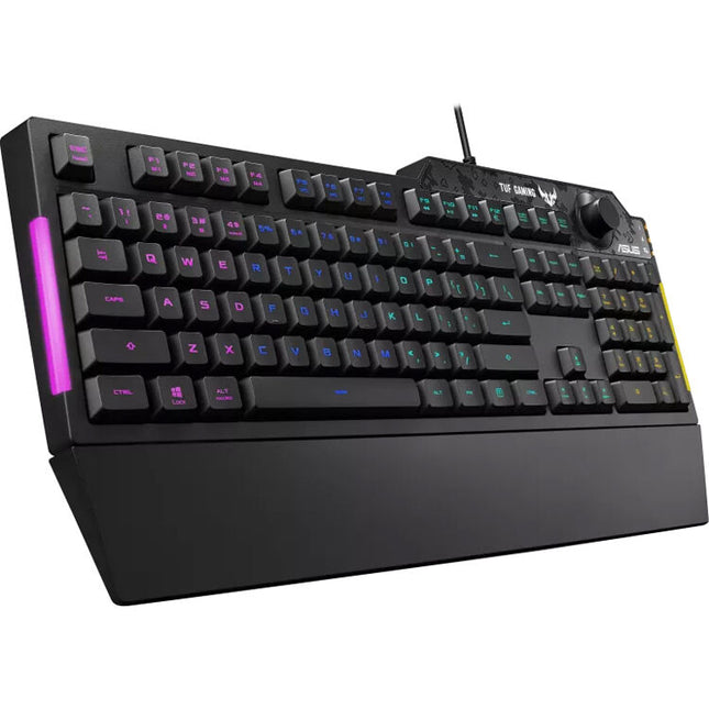 ASUS TUF Gaming K1 Teclado Gaming USB 1000 Hz Reposamuñecas Integrado