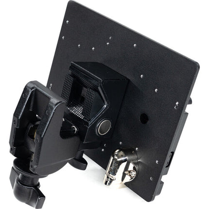 IndiPRO Tools Placas Dobles de Batería V-Mount 14.8V con Conector XLR y Abrazadera de Bloqueo