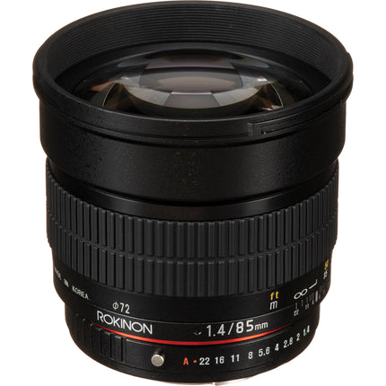 Rokinon 85mm f/1.4 AS IF UMC Objetivo para Pentax K Montura Full Frame