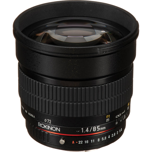 Rokinon 85mm f/1.4 AS IF UMC Objetivo para Pentax K Montura Full Frame