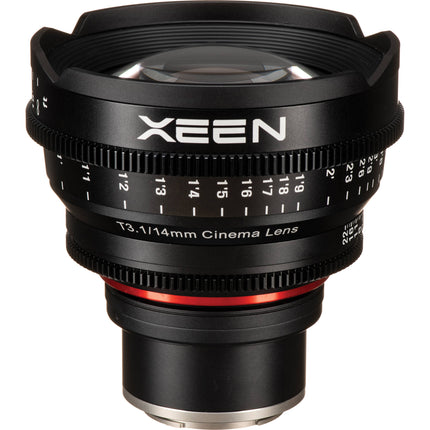 Rokinon Xeen 14mm T3.1 Objetivo Cine Sony E 200° Enfoque Multi-Revestimiento