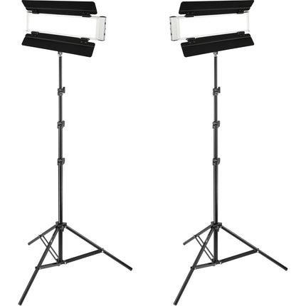 Genaray SSL-MINI-B Kit LED Bi-COLOR Tiras Suaves 4x17" 75° 3000-5600K