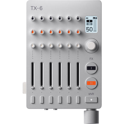 teenage engineering TX-6 Mezclador Ultraportátil Pro 6 Entradas 2 Salidas Batería 8h USB-C