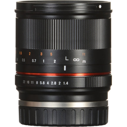 Rokinon 21mm f1.4 para Canon EF-M Lente APS-C Apertura f1.4-22 con Parasol