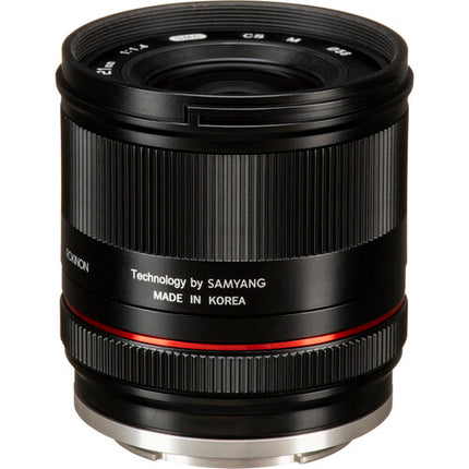Rokinon 21mm f1.4 para Canon EF-M Lente APS-C Apertura f1.4-22 con Parasol