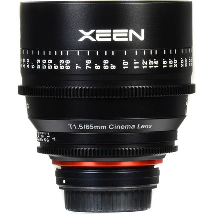 Rokinon Xeen 85mm T1.5 Lente para Montura PL Sensor Full Frame 200° Foco