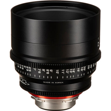 Rokinon Xeen 85mm T1.5 Lente para Montura PL Sensor Full Frame 200° Foco