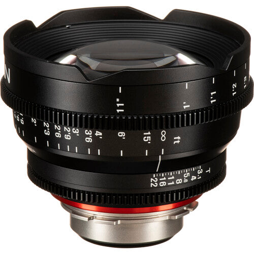 Rokinon Xeen 14mm T3.1 Lente para Cine PL ARRI 14mm Diámetro 114mm