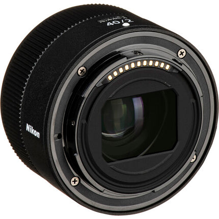 Nikon NIKKOR Z 40mm f/2 Lente con Filtro UV 52mm Apertura f/2-f/16