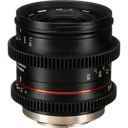 Rokinon 21mm T1.5 Objetivo Cine 69.3° APS-C para Fujifilm X