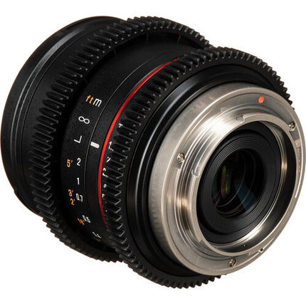 Rokinon 21mm T1.5 Objetivo Cine 69.3° APS-C para Fujifilm X