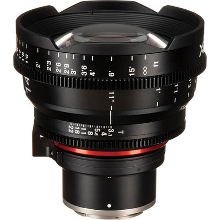 Rokinon Xeen 14mm T3.1 Objetivo Cine Sony E 200° Enfoque Multi-Revestimiento