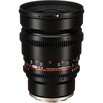 Rokinon Cine DS Kit de lentes para montura Sony E con rango 16-85mm y apertura T1.5