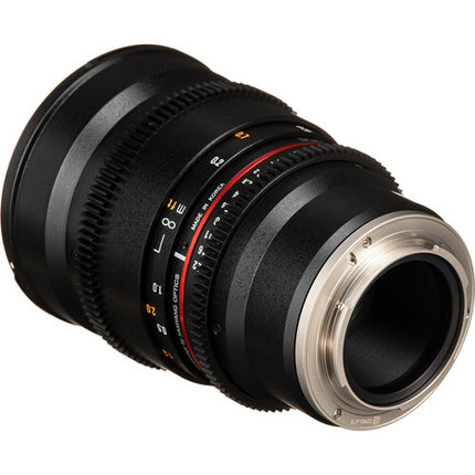 Rokinon Cine DS Kit de lentes para montura Sony E con rango 16-85mm y apertura T1.5