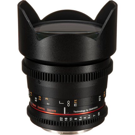 Rokinon Kit de lentes gran angular Cine DS 10 16 24 y 35mm para Canon EF APS-C