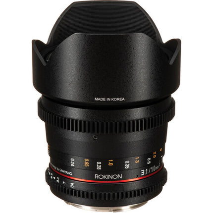 Rokinon Kit de lentes gran angular Cine DS 10 16 24 y 35mm para Canon EF APS-C