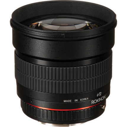Rokinon 85mm f/1.4 AS IF UMC Objetivo para Pentax K Montura Full Frame