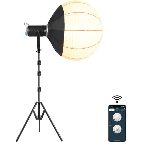 GVM SD300D Luz LED Bicolor para Estudio 56600 Lux 2700-7500K Kit Completo