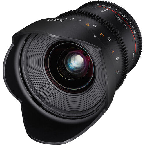 Rokinon 20mm T1.9 Objetivo Cine para Micro Cuatro Tercios 56.1° AOV