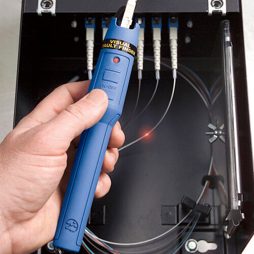 SimplyTEST ST-VFF5 Buscador Visual de Fallos Cable Óptico 3.1 Millas 80 Horas