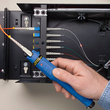 SimplyTEST ST-VFF5 Buscador Visual de Fallos Cable Óptico 3.1 Millas 80 Horas