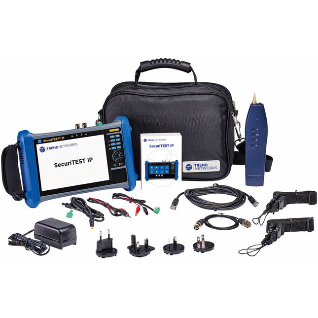 SimplyTEST ST-171000 SecuriTEST Probador CCTV con pantalla táctil 7 pulgadas y herramienta de trazado de cable