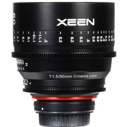 Rokinon Xeen 50mm T1.5 Lente para Montura PL Full Frame 11 Láminas