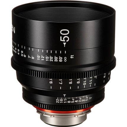 Rokinon Xeen 50mm T1.5 Lente para Montura PL Full Frame 11 Láminas