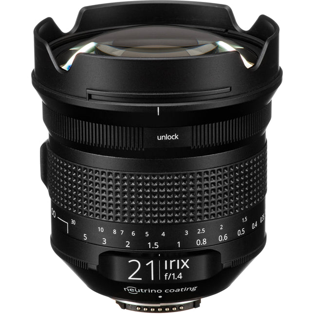 IRIX 21mm f/1.4 Dragonfly Objetivo gran angular para Nikon F con diafragma de 11 hojas y cuerpo sellado