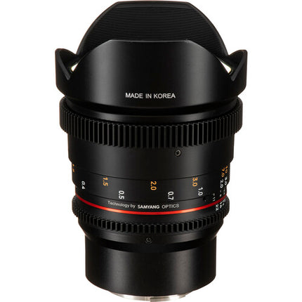 Rokinon 14mm T3.1 DSX Lente Cine Gran Angular Sony E Montura Estuche