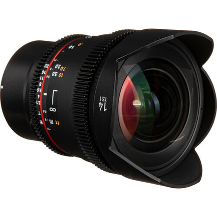 Rokinon 14mm T3.1 DSX Lente Cine Gran Angular Sony E Montura Estuche
