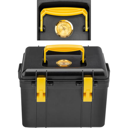 Ruggard Estuche Seco Portátil con Deshumidificador 9.6L Negro Recargable