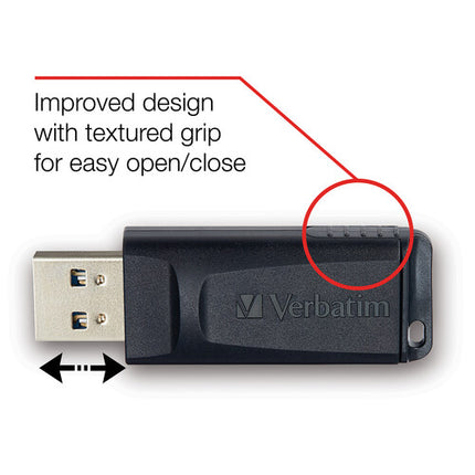 Verbatim Store 'n' Go Memoria USB 2.0 32GB Tipo-A Retráctil 10-Pack Negra